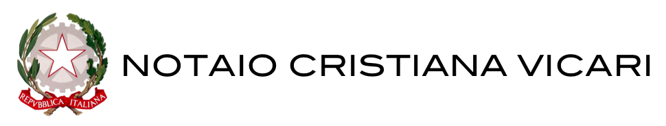 Notaio Cristiana Vicari 